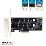 کارت تبدیل M2 SSD NVME به PCI-E مدل netpil-7052