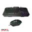 موس و کیبورد گیمینگ Verity V-KB6126GCW با نورپردازی RGB