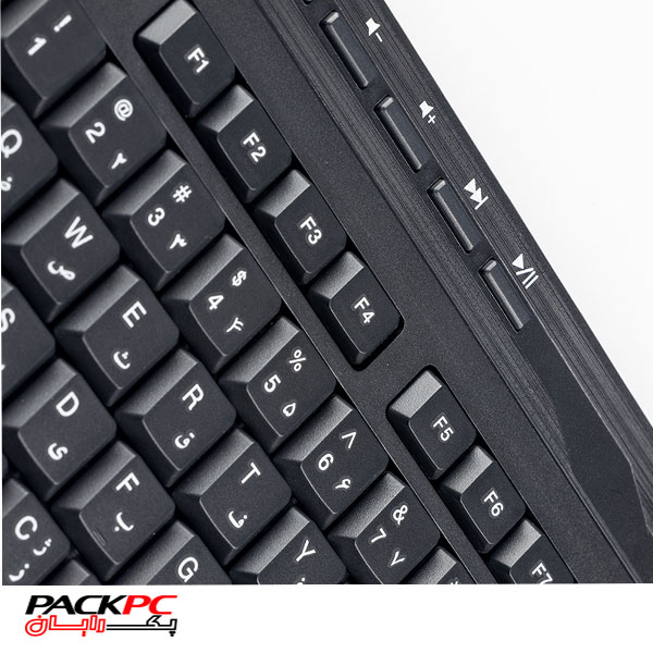 کیبورد با سیم هیسکا مدل HX-KE200