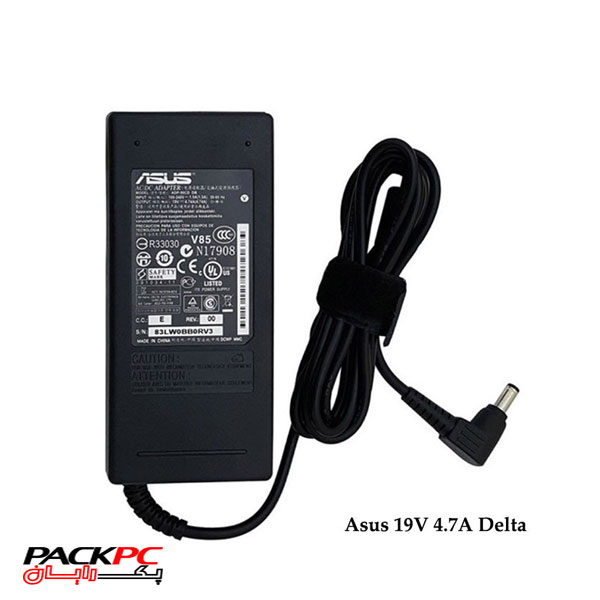 آداپتور لپ تاپ ایسوس 19V 4.7A کانکتور 5.5*2.5 1 آداپتور لپ تاپ ایسوس 19V 4.7A کانکتور 5.5*2.5