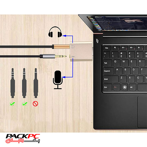 کارت صدا 7.1 USB کی لینک K-8192