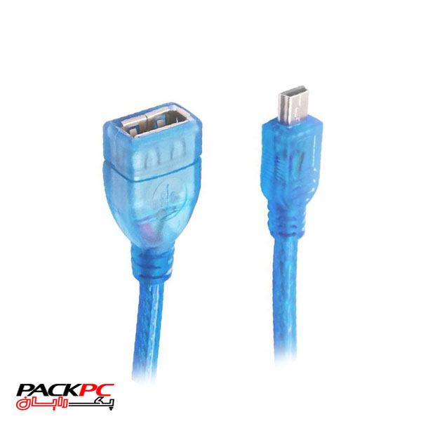 کابل 30 سانتی متری ذوزنقه به USB مادگی