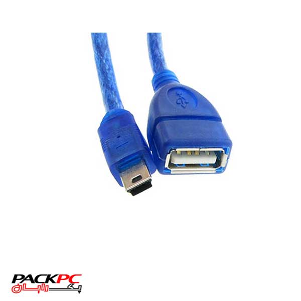کابل 30 سانتی متری ذوزنقه به USB مادگی