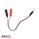 کابل تبدیل یک به دو جک 3.5mm صدا و میکروفون