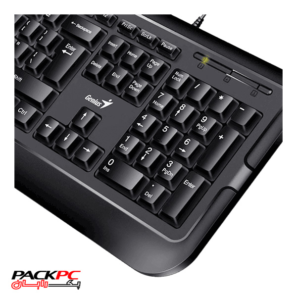 کیبورد جنیوس KB-118 باسیم با حروف فارسی