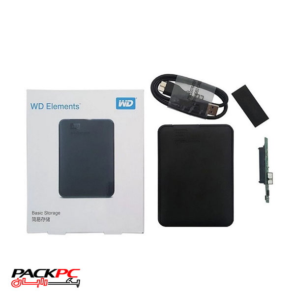 باکس هارد 2.5 اینچی USB 3.0 وسترن دیجیتال مدل WD Elements