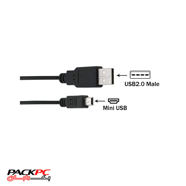 کابل موبایل و دوربین DTECH AM/5P طول 1.5 متر