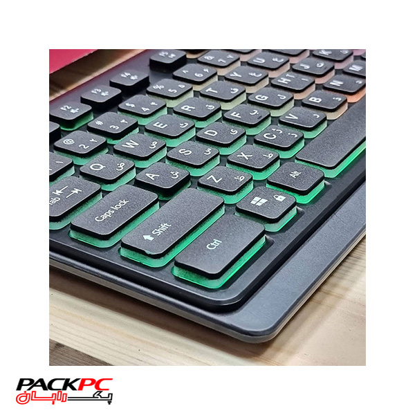 کیبورد گیمینگ سیمی تسکو (TSCO) مدل TK 8031 RGB