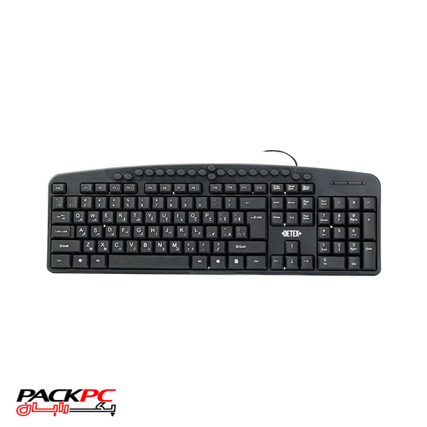 کیبورد دیتکس پلاس مدل D-410 | +DETEX
