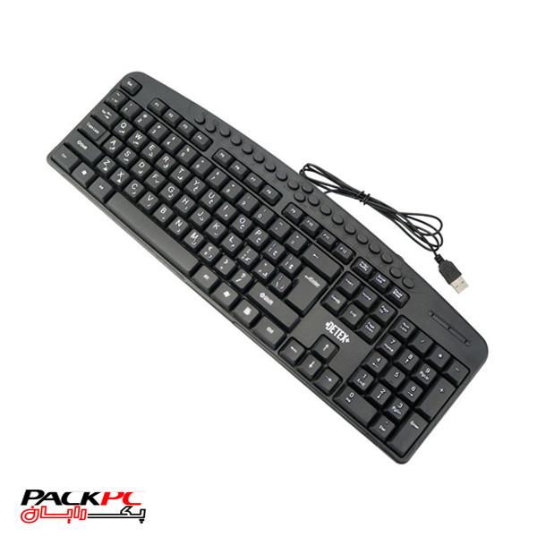 کیبورد دیتکس پلاس مدل D-410 | +DETEX