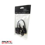کابل تبدیل HDMI به VGA + کابل صدا + پاور دار (AUX) کی لینک (KLINK) مدل k-1210