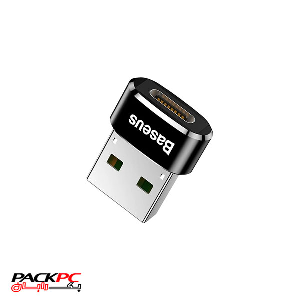 مبدل OTG Type-C به USB باسئوس مدل CAAOTG-01