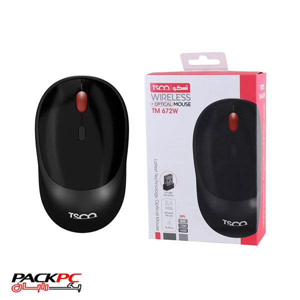 ماوس بی‌سیم تسکو TM 672W