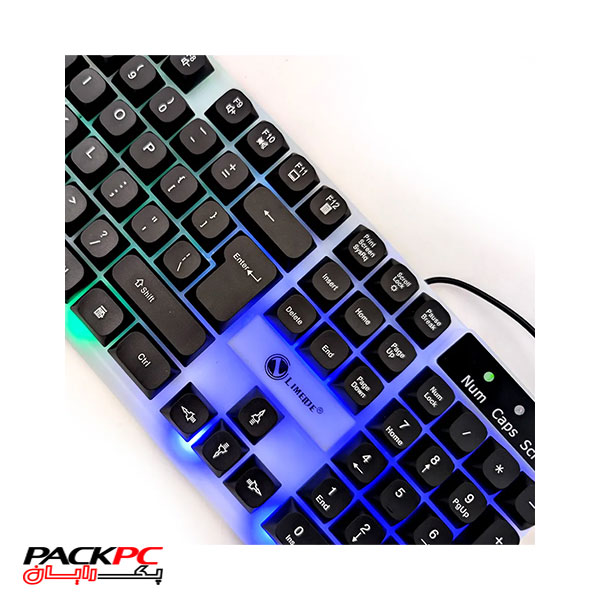 کیبورد و ماوس سیمی لایماید مدل GTX350